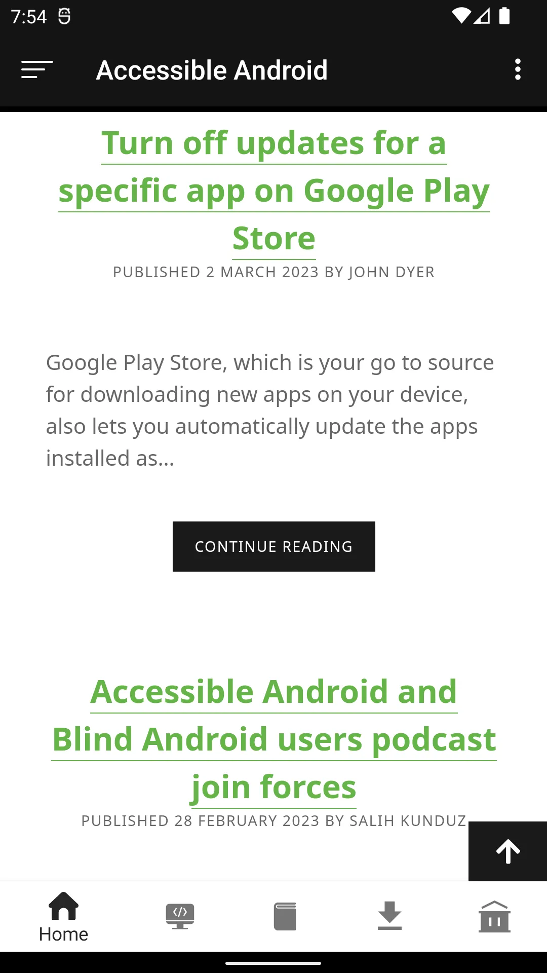 Accessible Android | Indus Appstore | Screenshot