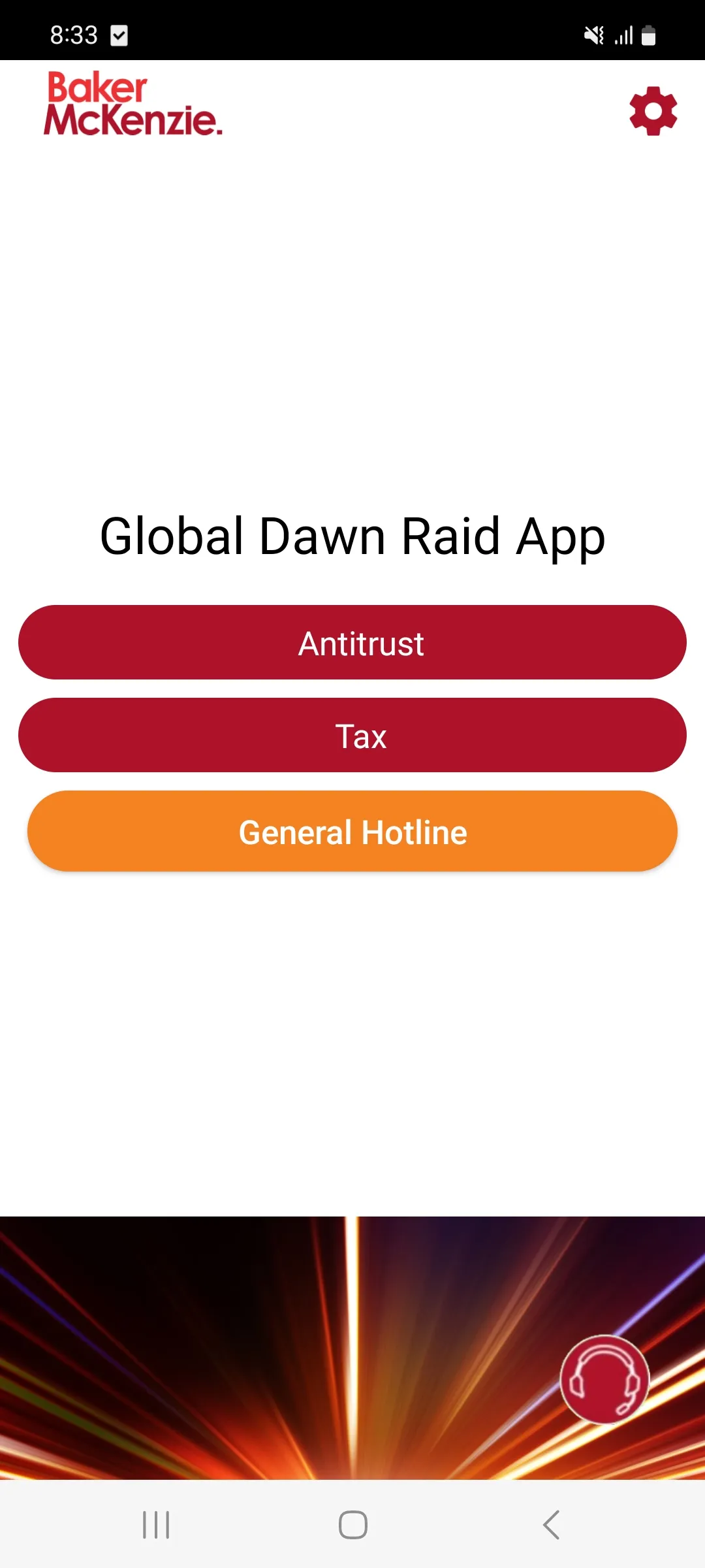 Baker McKenzie Dawn Raid App | Indus Appstore | Screenshot