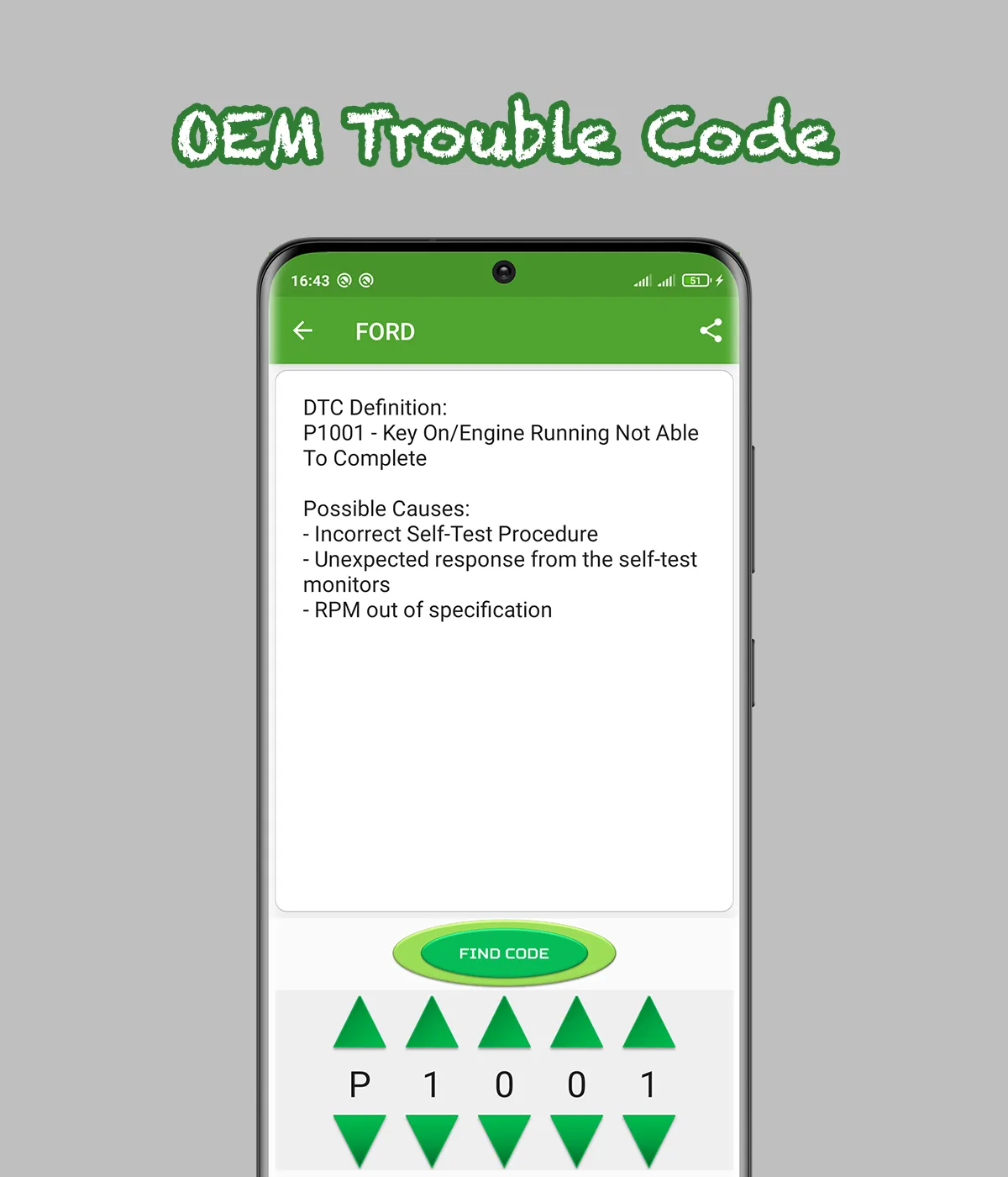 OBD2 Codes Fix Lite | Indus Appstore | Screenshot