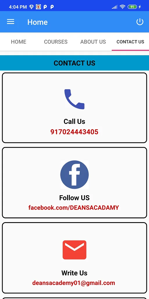 Deanx Academy | Indus Appstore | Screenshot