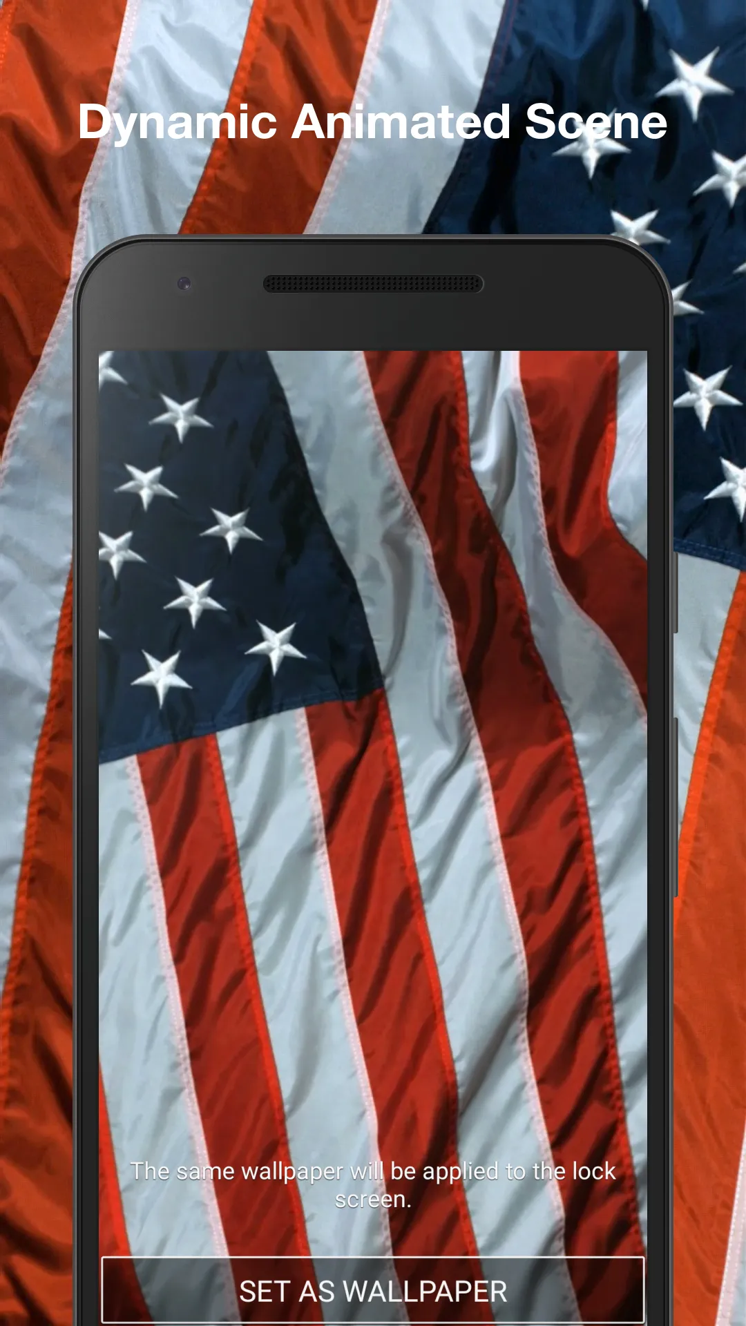 American Flag Live Wallpaper | Indus Appstore | Screenshot