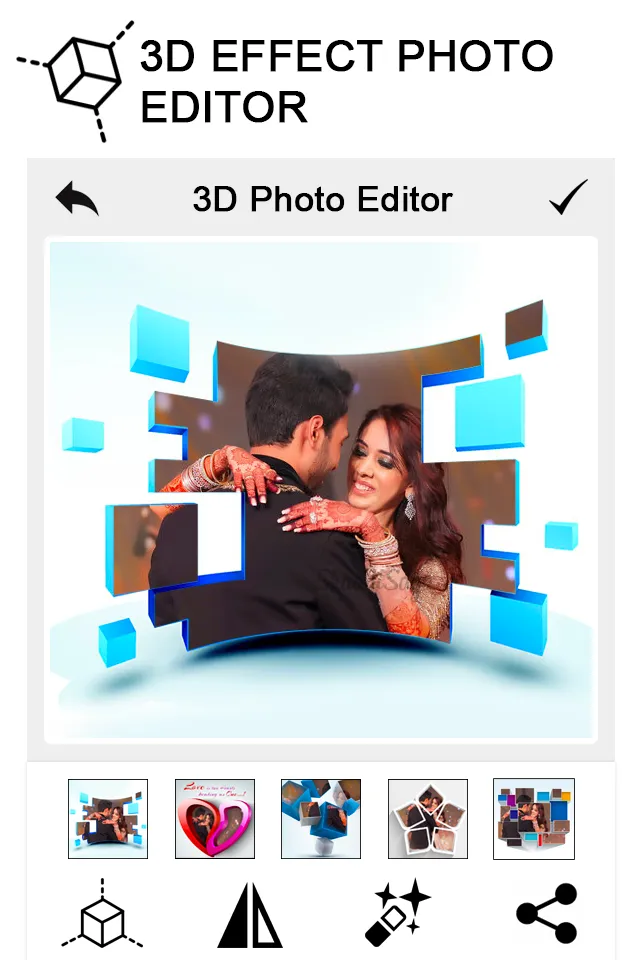 3D Photo Effect Editor : 3D Ar | Indus Appstore | Screenshot