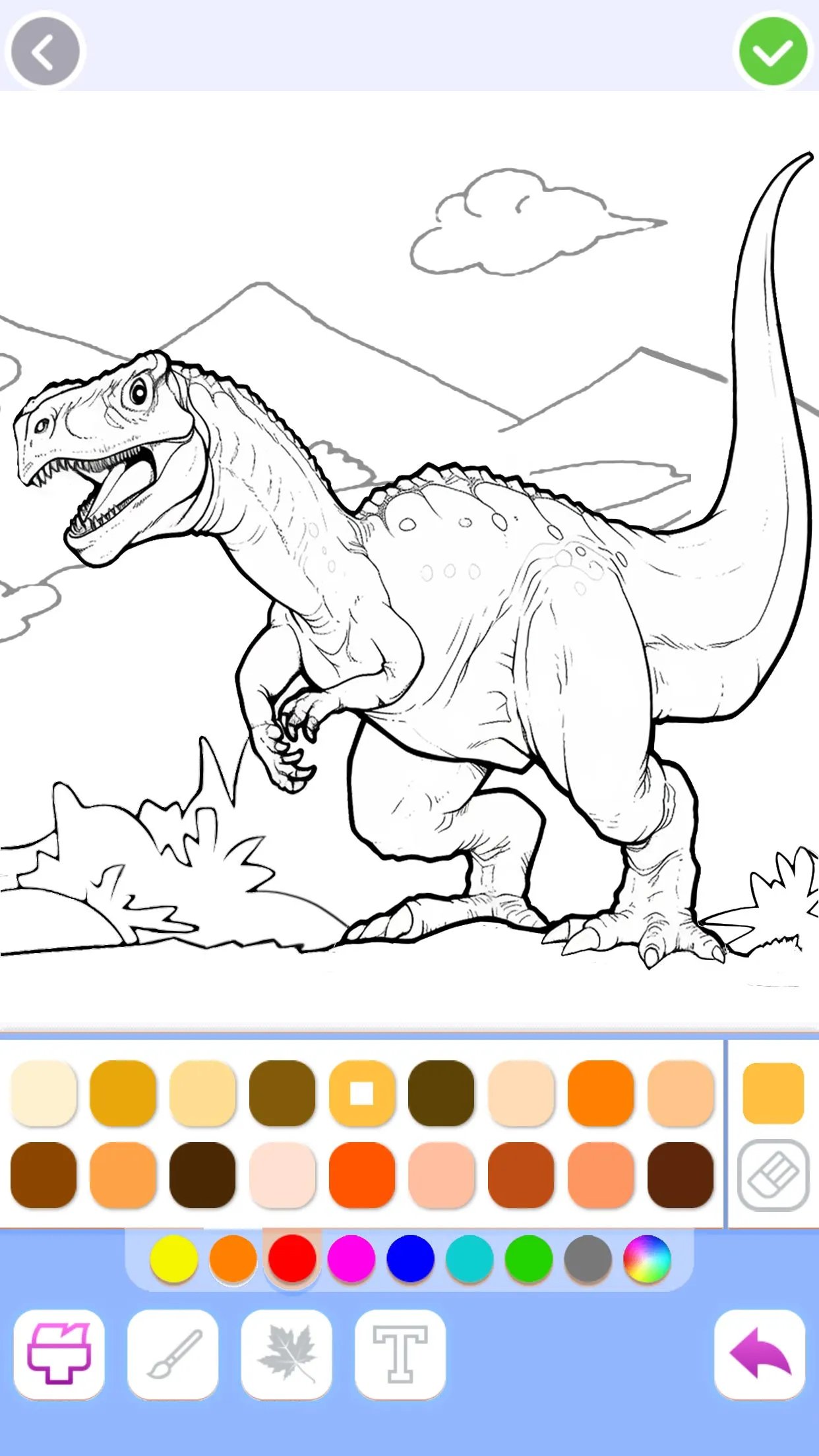 Dino Coloring: Dinosaur games | Indus Appstore | Screenshot