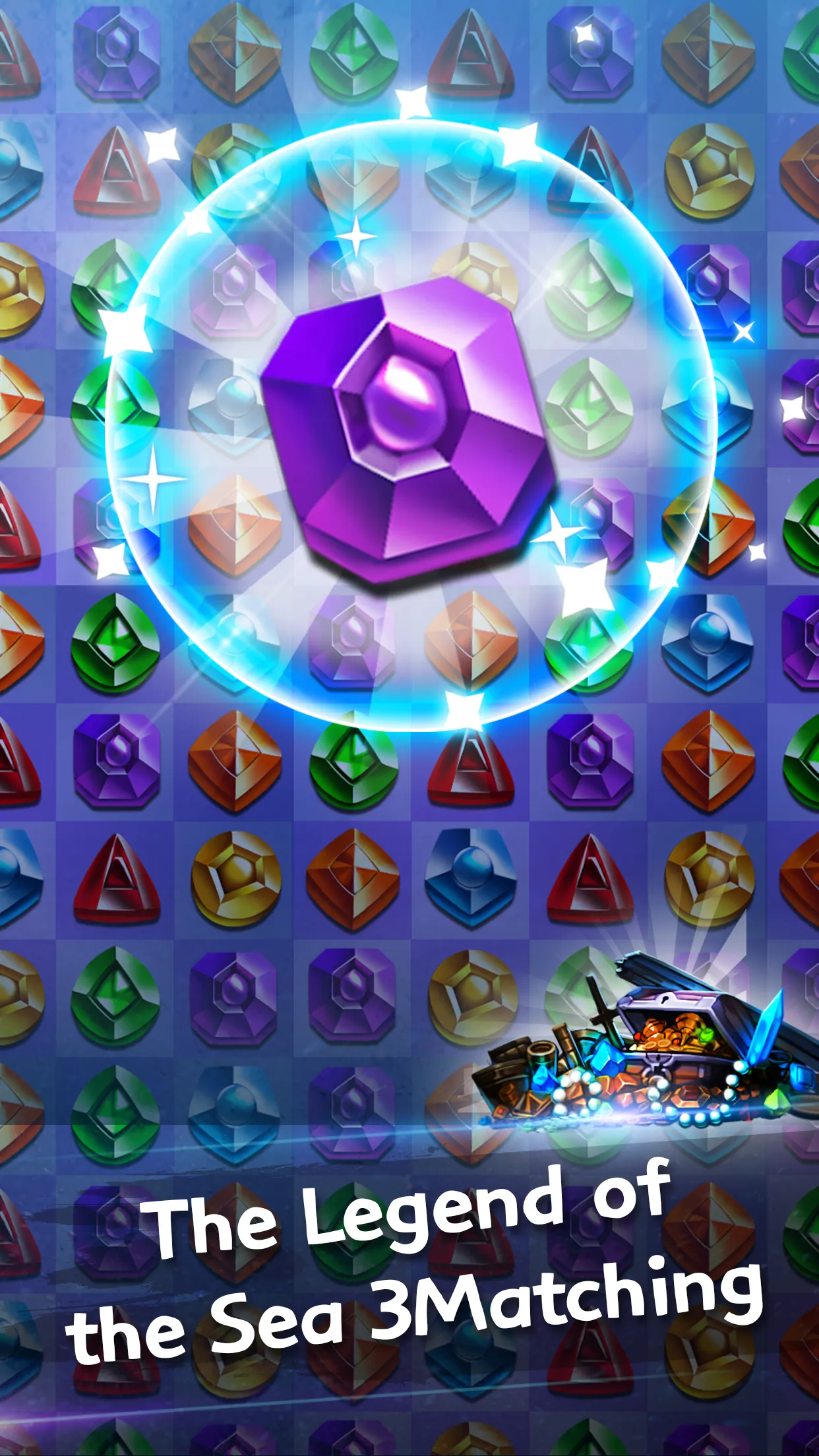 Jewel Kraken: Match 3 Blast | Indus Appstore | Screenshot