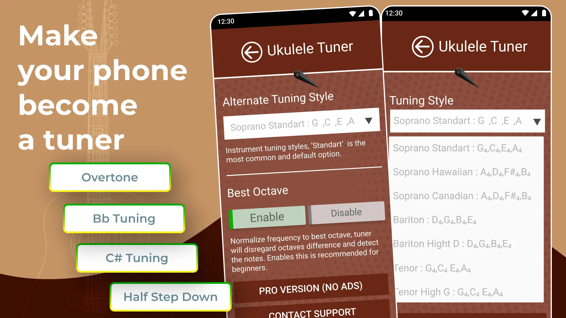 Ukulele Tuner | Indus Appstore | Screenshot