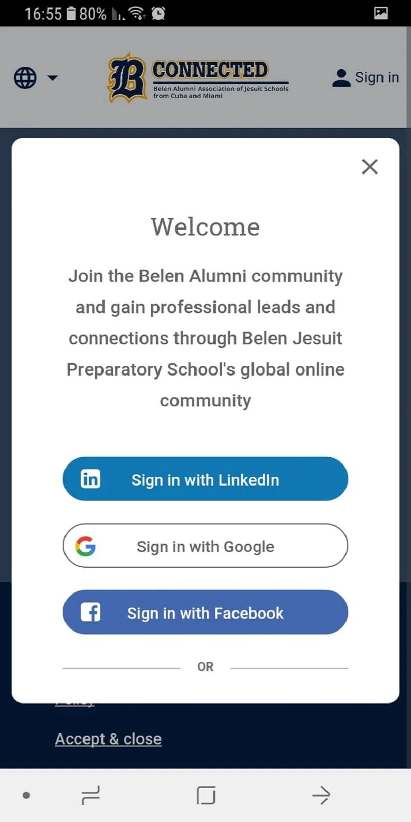 Belen Alumni | Indus Appstore | Screenshot