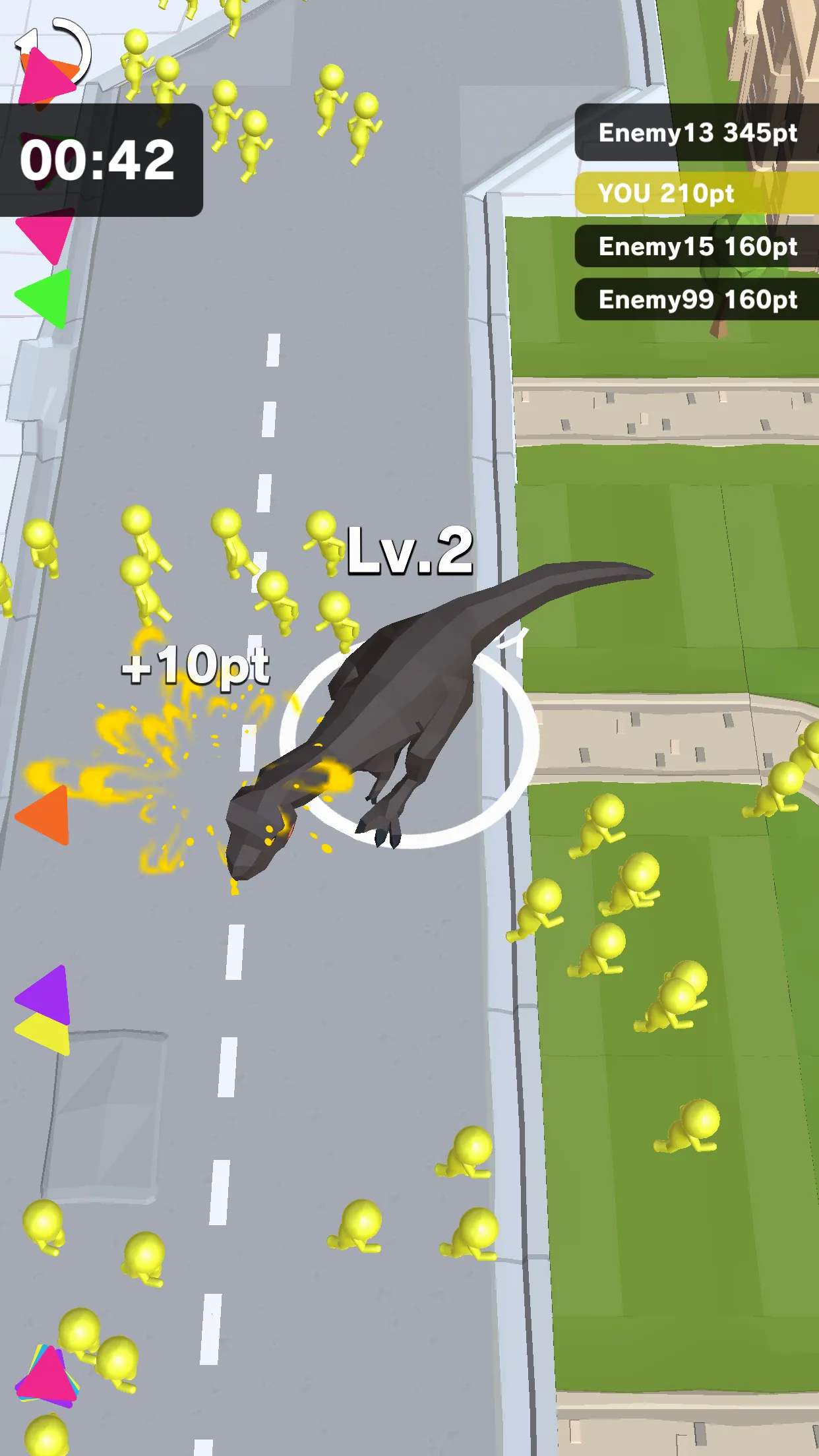 Dinosaur Rampage | Indus Appstore | Screenshot