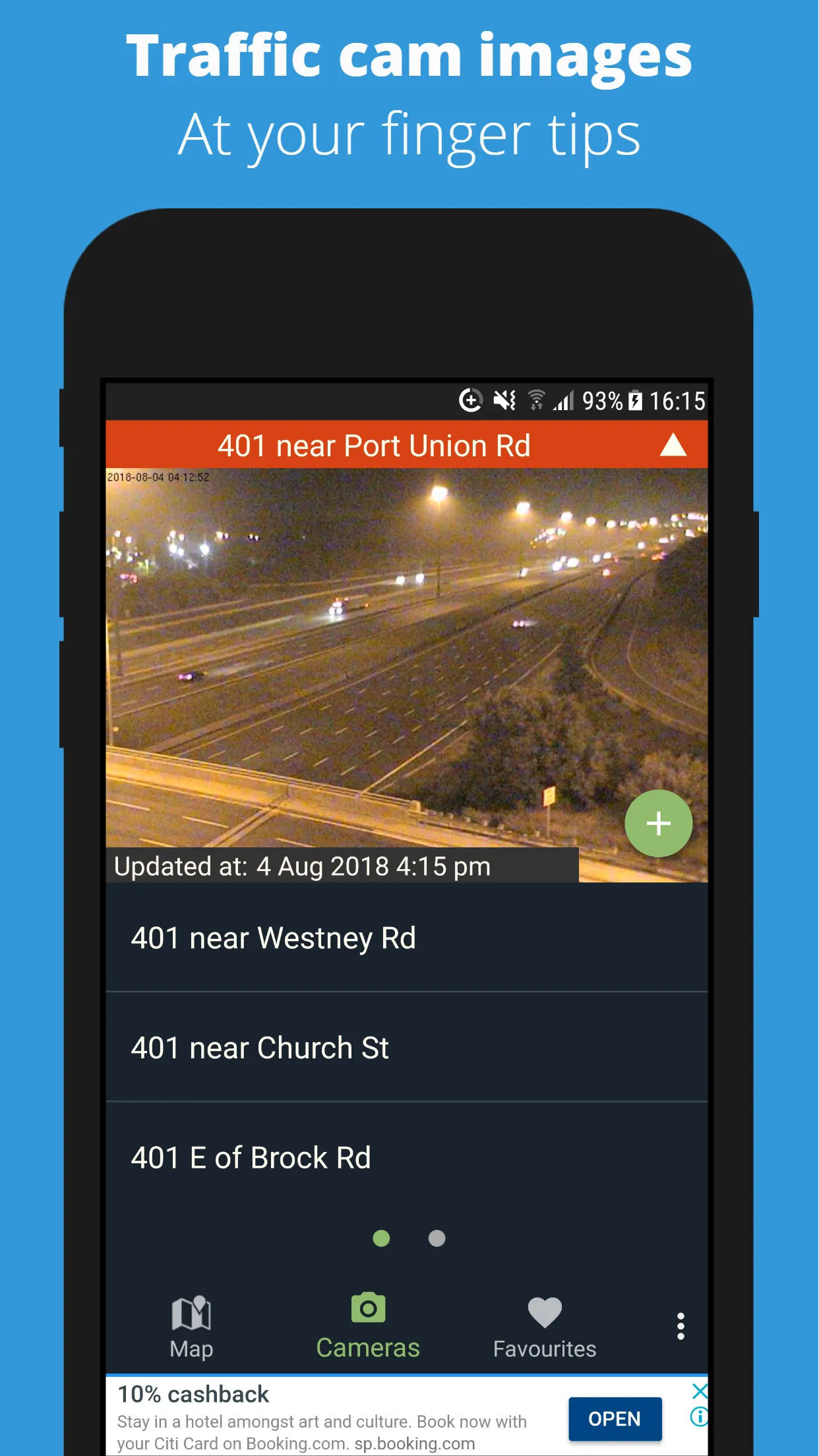 Ontario Traffic Cameras | Indus Appstore | Screenshot