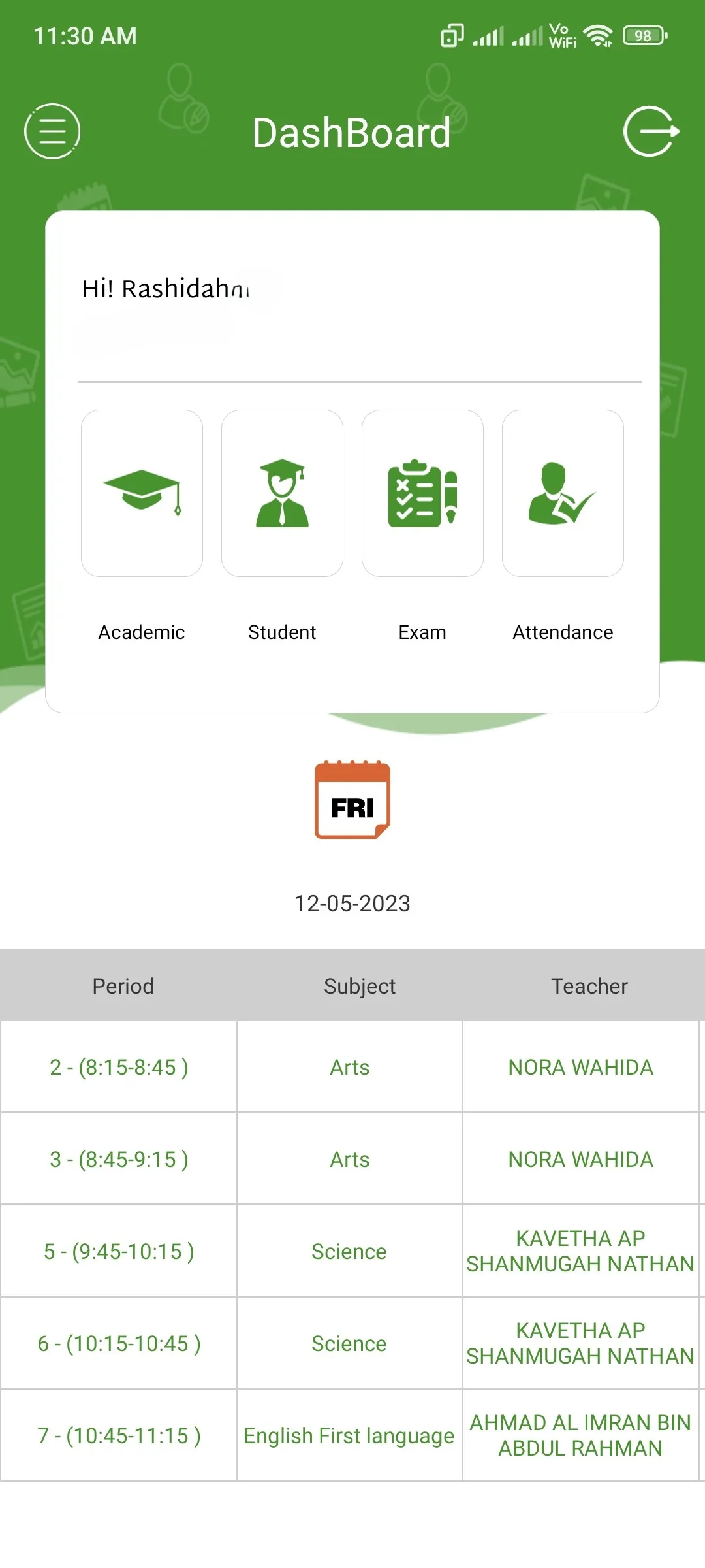 SJIS Student | Indus Appstore | Screenshot