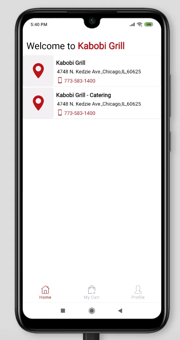 Kabobi Grill | Indus Appstore | Screenshot