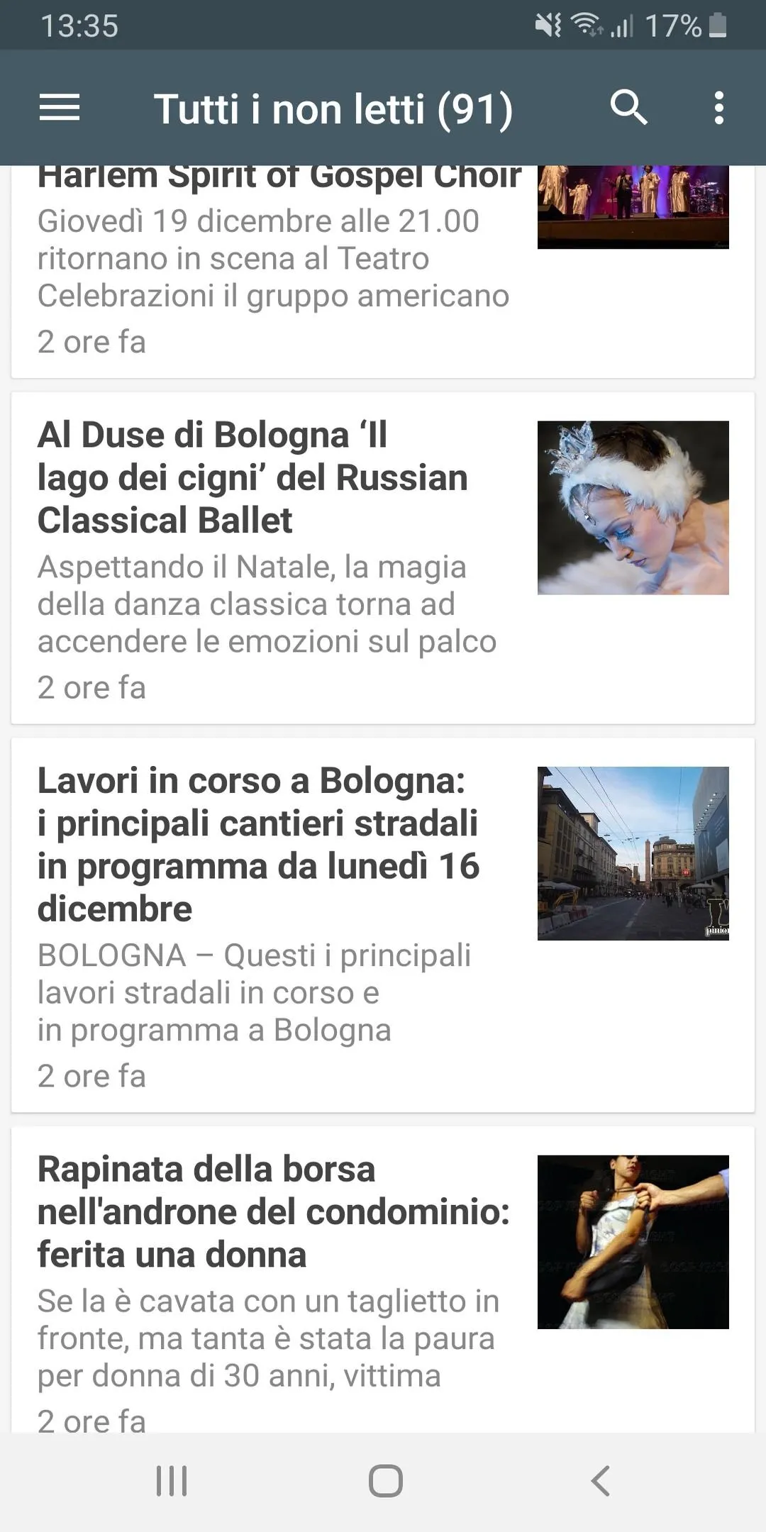 Bologna Live News | Indus Appstore | Screenshot