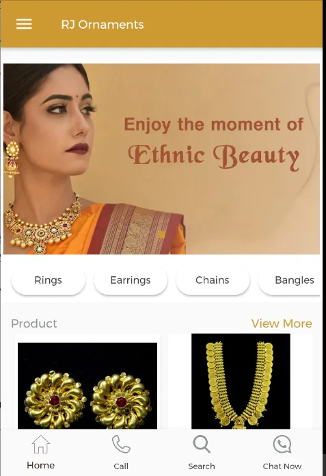 RJ Ornaments - Gold Silver Jew | Indus Appstore | Screenshot