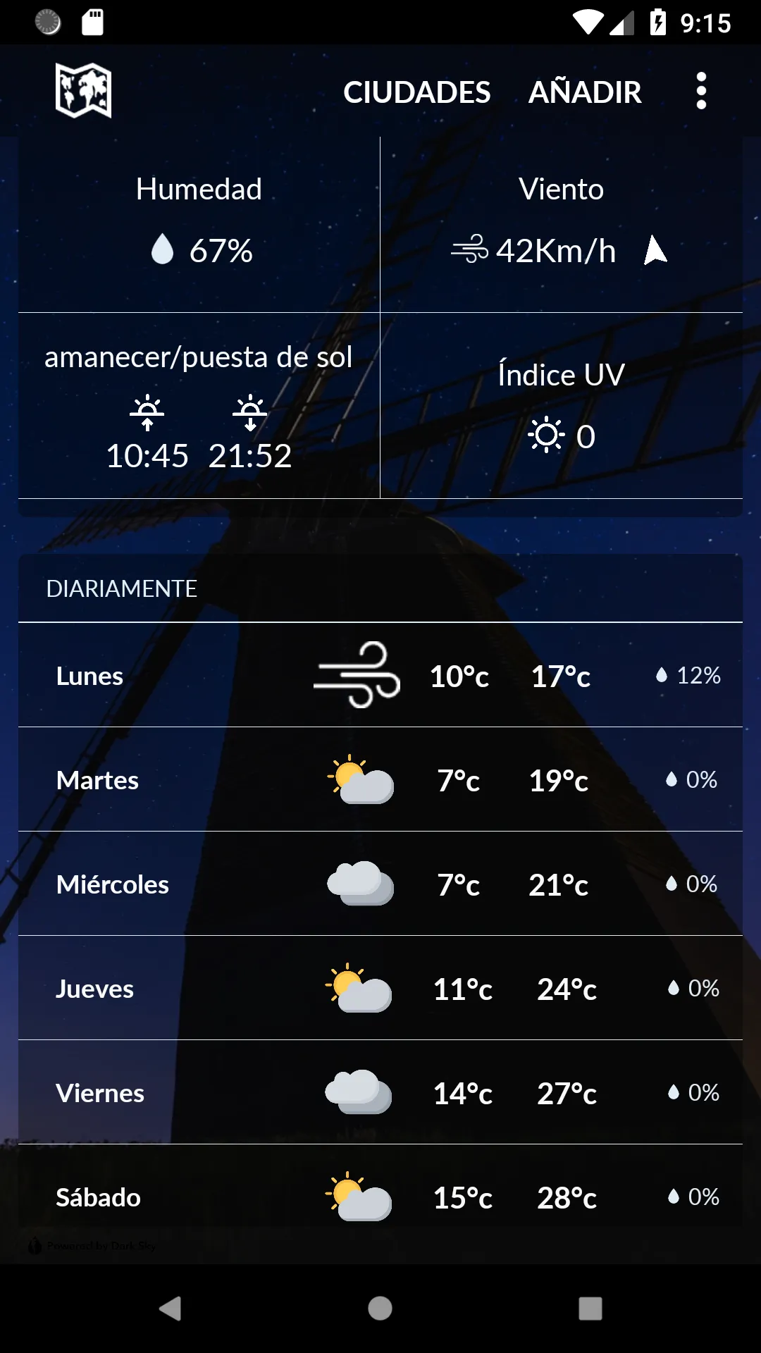 Bolivia Weather | Indus Appstore | Screenshot