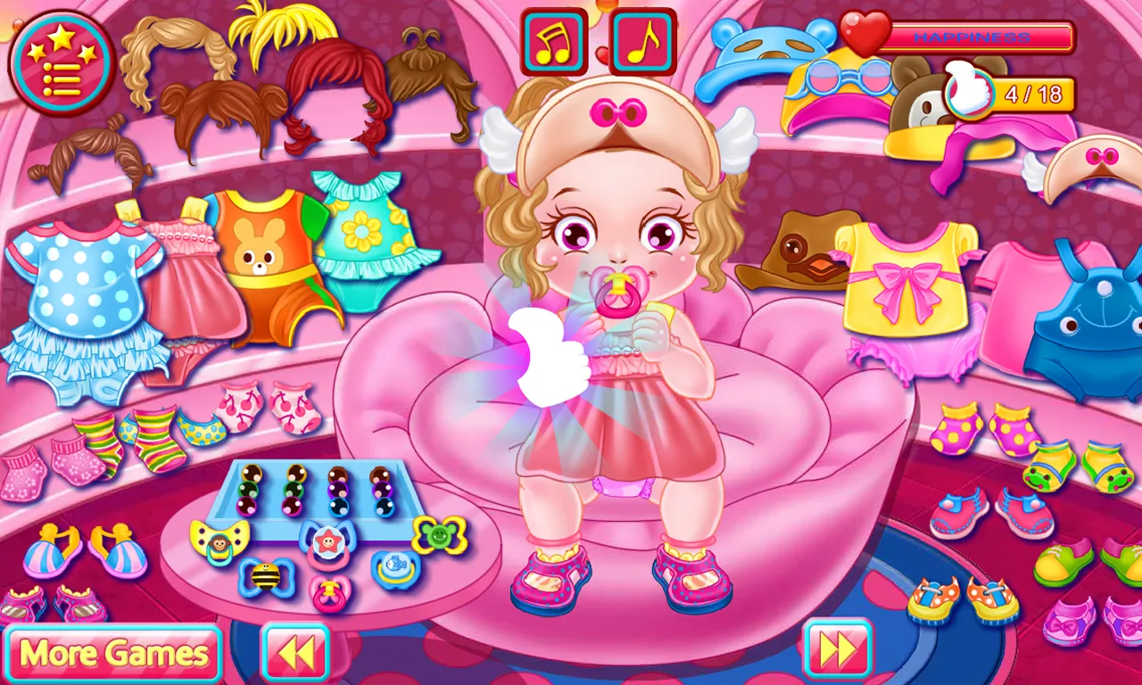 Baby Caring Games with Anna | Indus Appstore | Screenshot