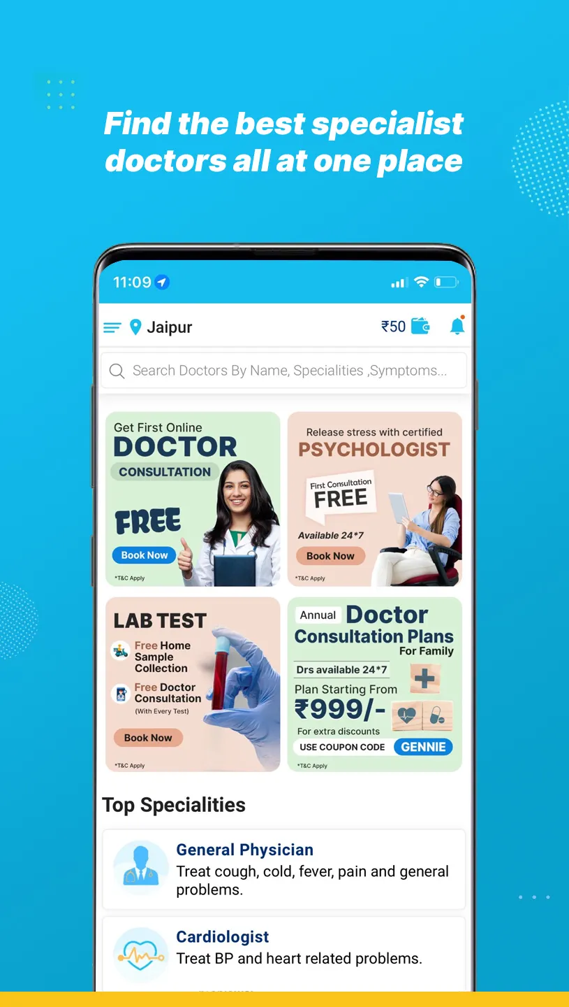 Health Gennie - Care at Home | Indus Appstore | Screenshot