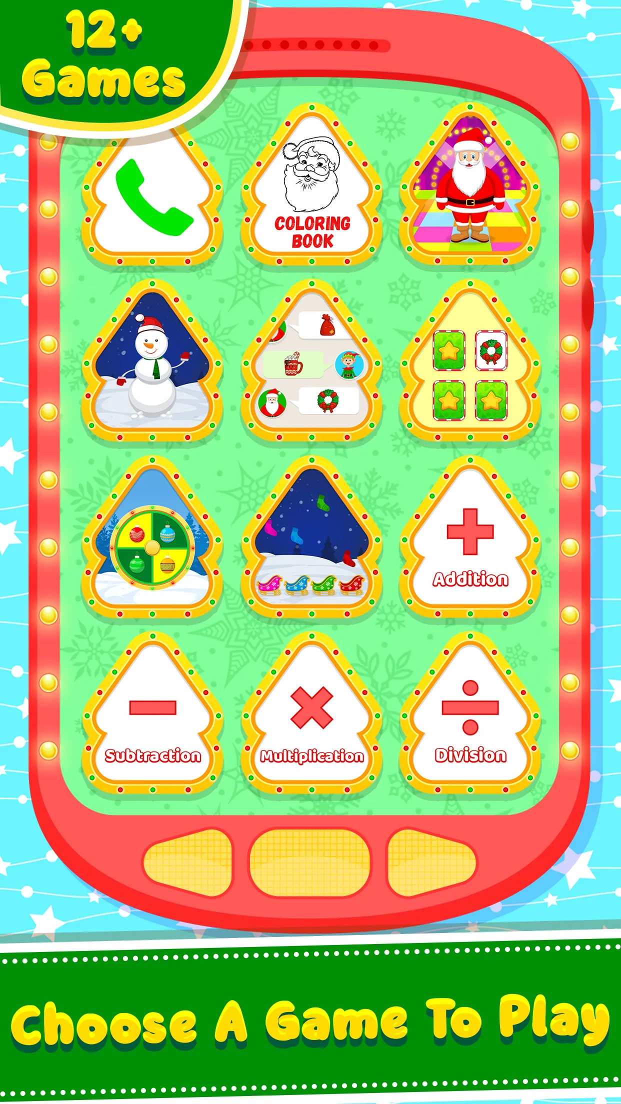 Baby Phone - Christmas Game | Indus Appstore | Screenshot