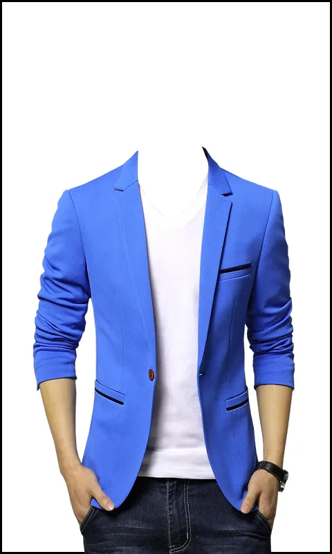 Men Fashion Jacket Photo Suit | Indus Appstore | Screenshot