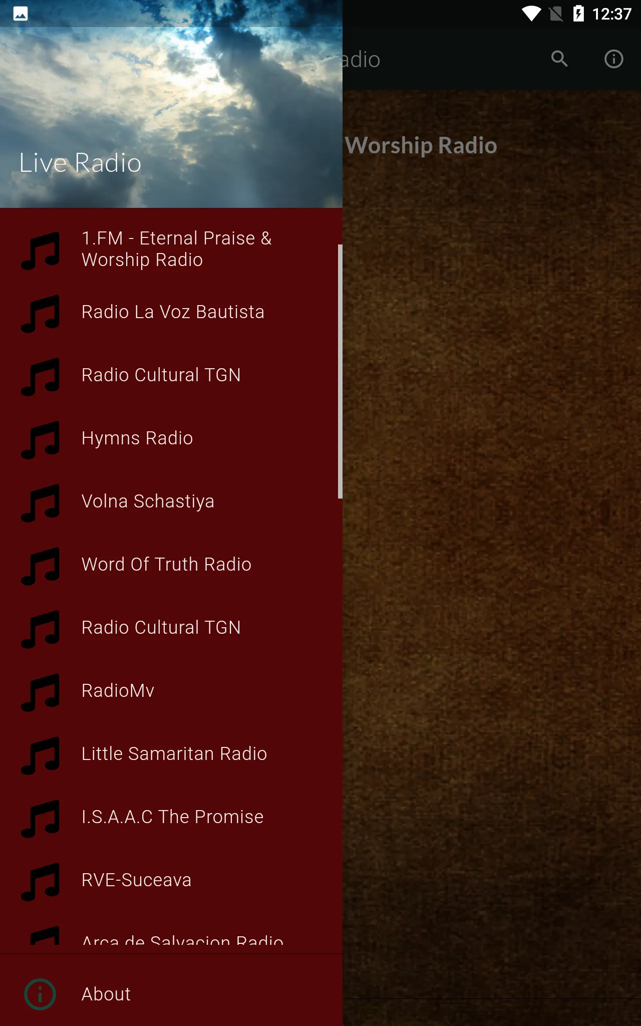 Christian Music Radio | Indus Appstore | Screenshot