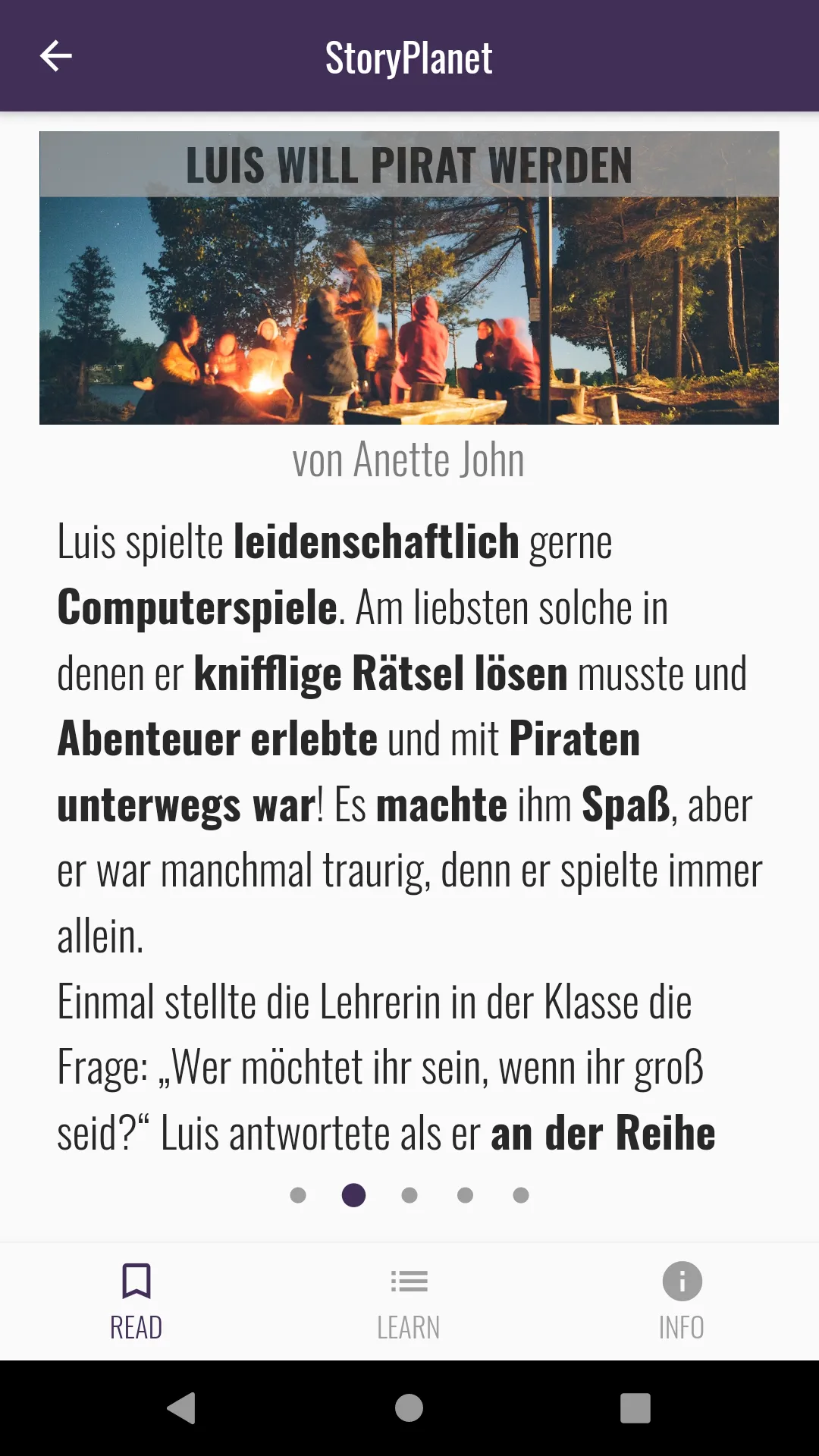 StoryPlanet Deutsch | Indus Appstore | Screenshot