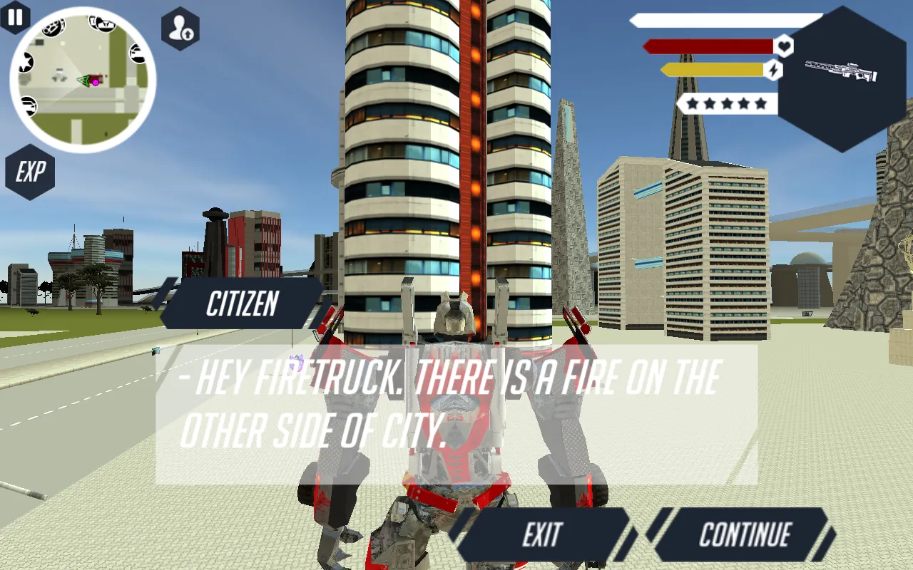 Robot Firetruck | Indus Appstore | Screenshot