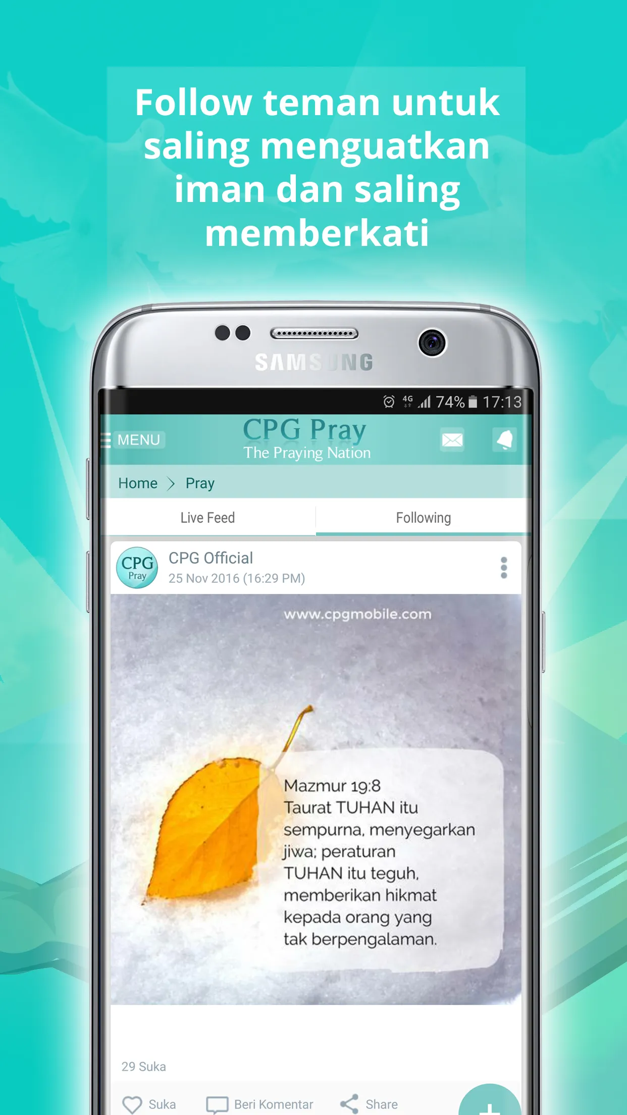 CPGpray | Indus Appstore | Screenshot