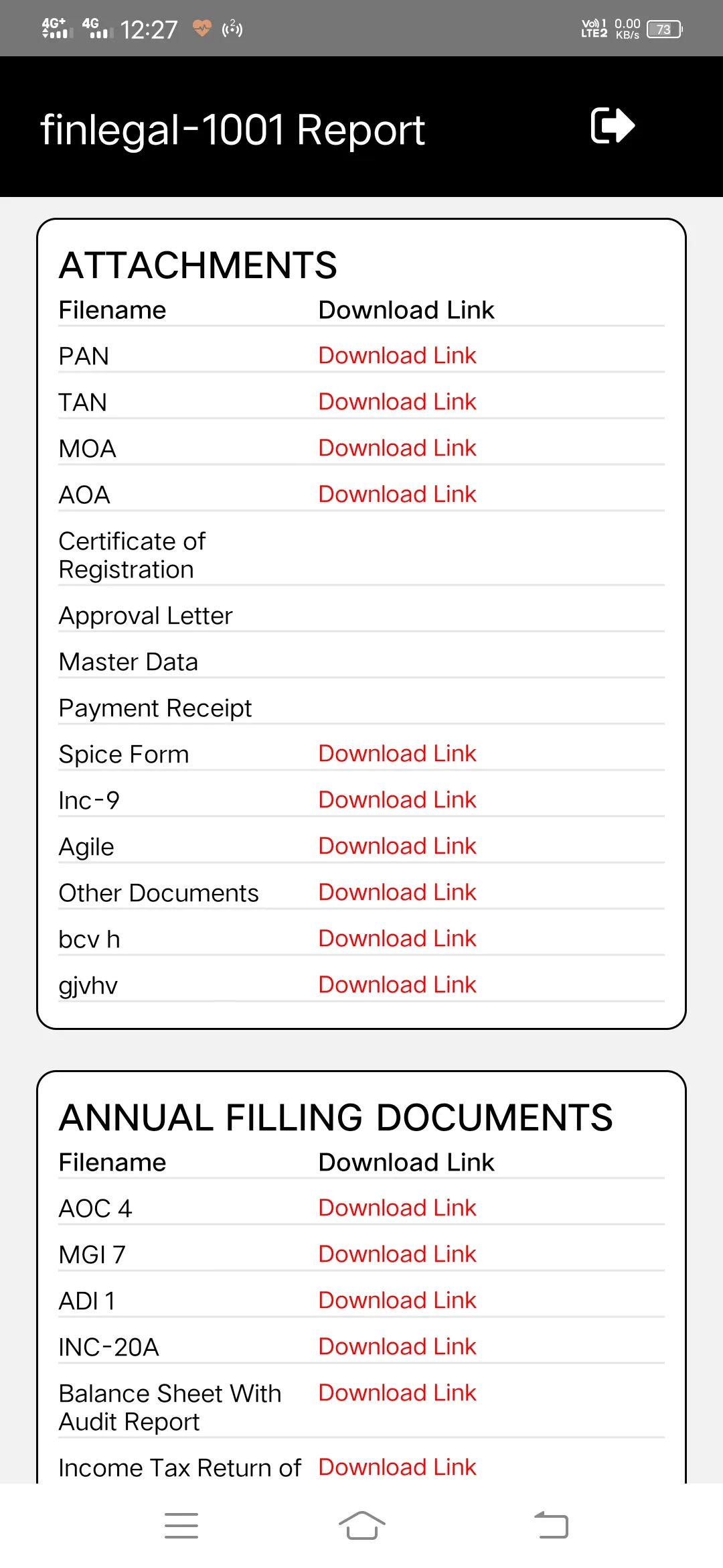 finlegal forte | Indus Appstore | Screenshot