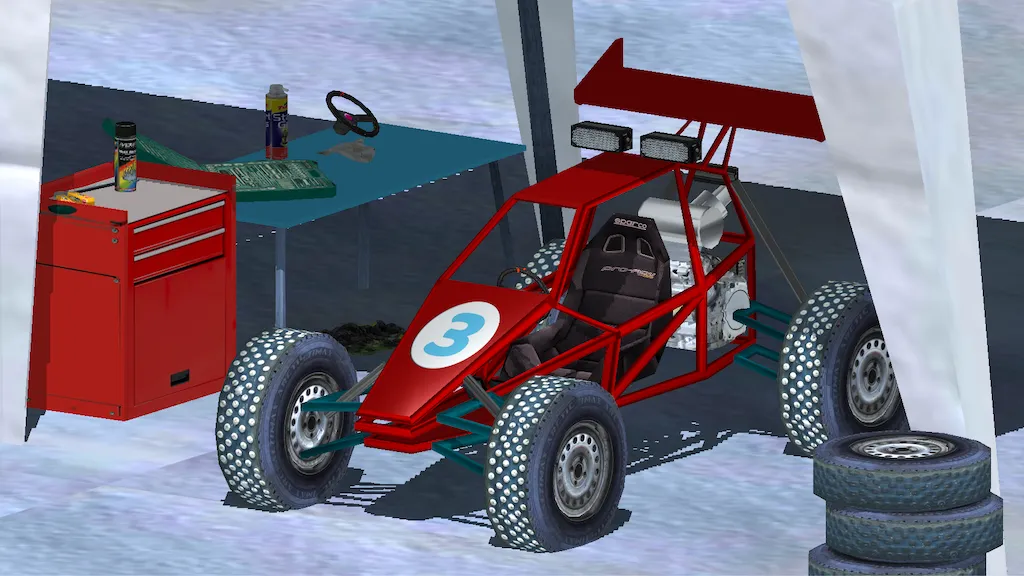 Cross-Kart Ice Racing VR | Indus Appstore | Screenshot