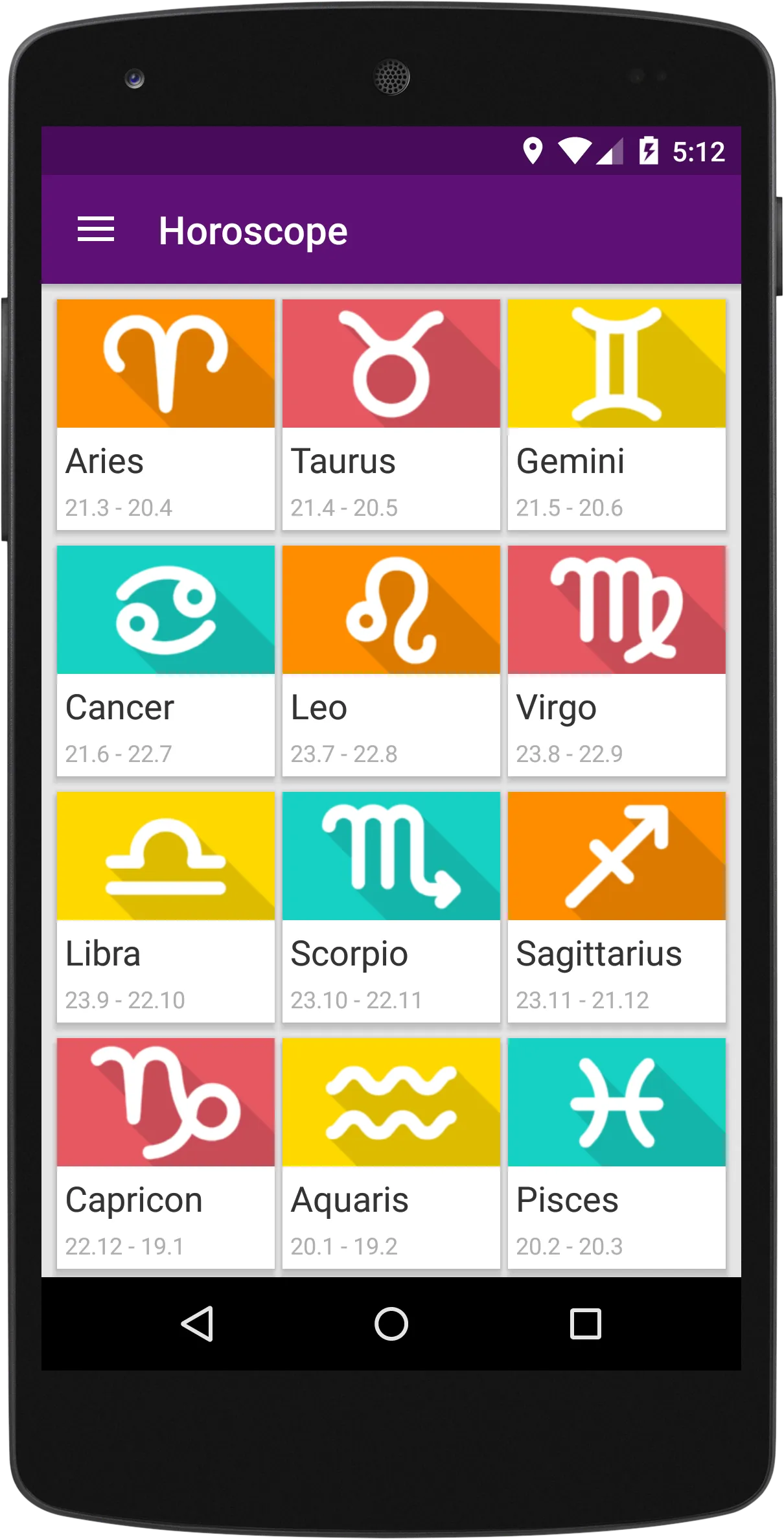 Horoscope | Indus Appstore | Screenshot