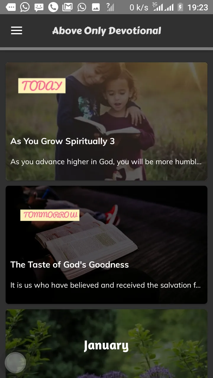 Above Only Devotional - Offlin | Indus Appstore | Screenshot