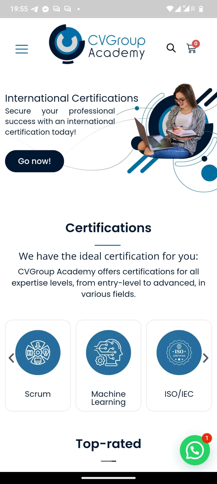 CVGroup Academy | Indus Appstore | Screenshot