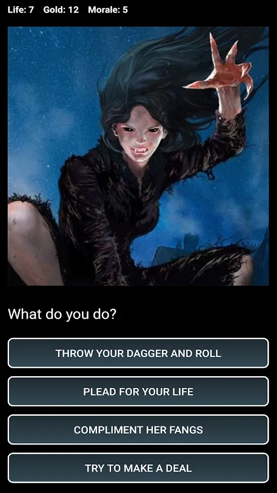 D&D Style RPG (Choices Game) | Indus Appstore | Screenshot