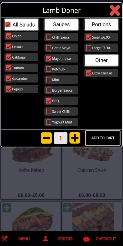 Yummies Kebab Patchway | Indus Appstore | Screenshot