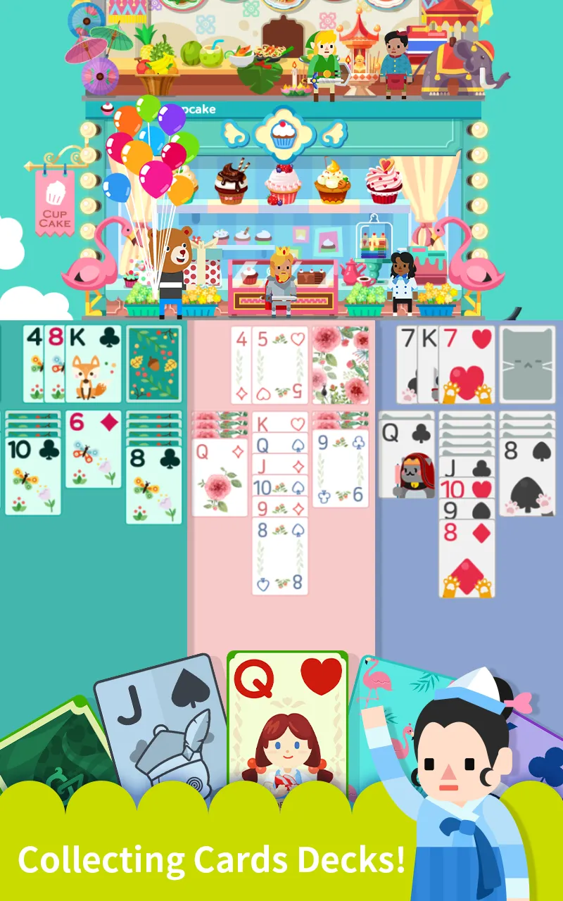 Solitaire Cooking Tower | Indus Appstore | Screenshot