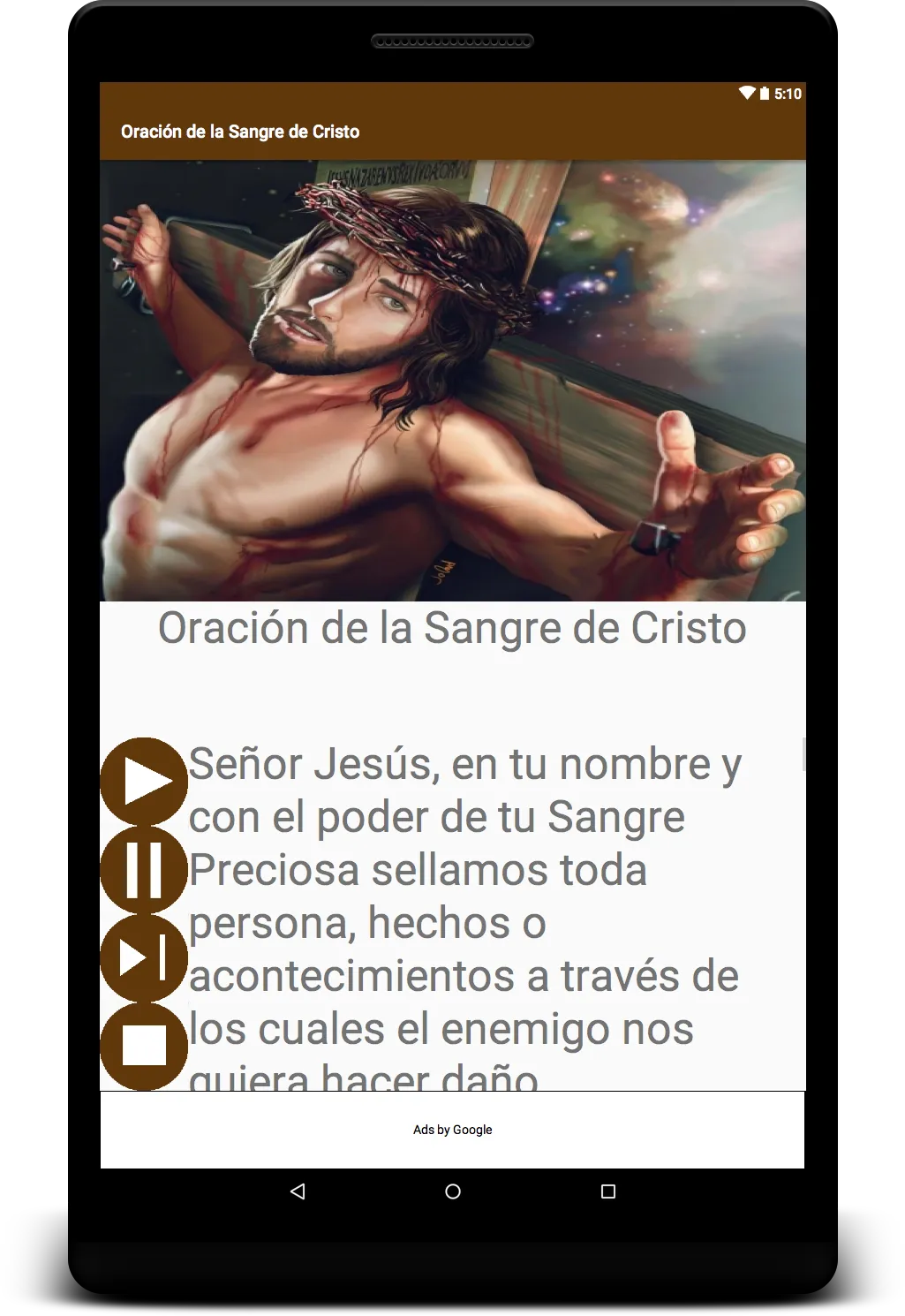 Oración de la Sangre de Cristo | Indus Appstore | Screenshot