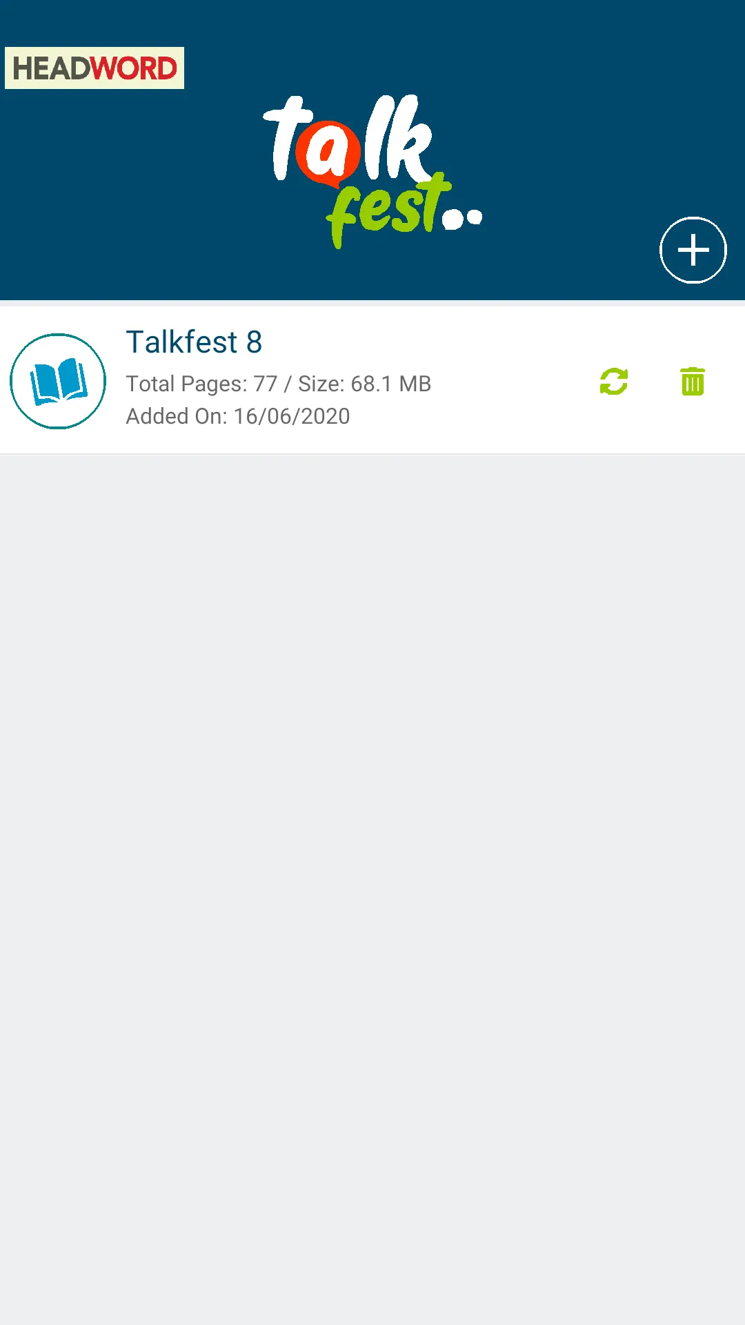 Headword Talkfest | Indus Appstore | Screenshot