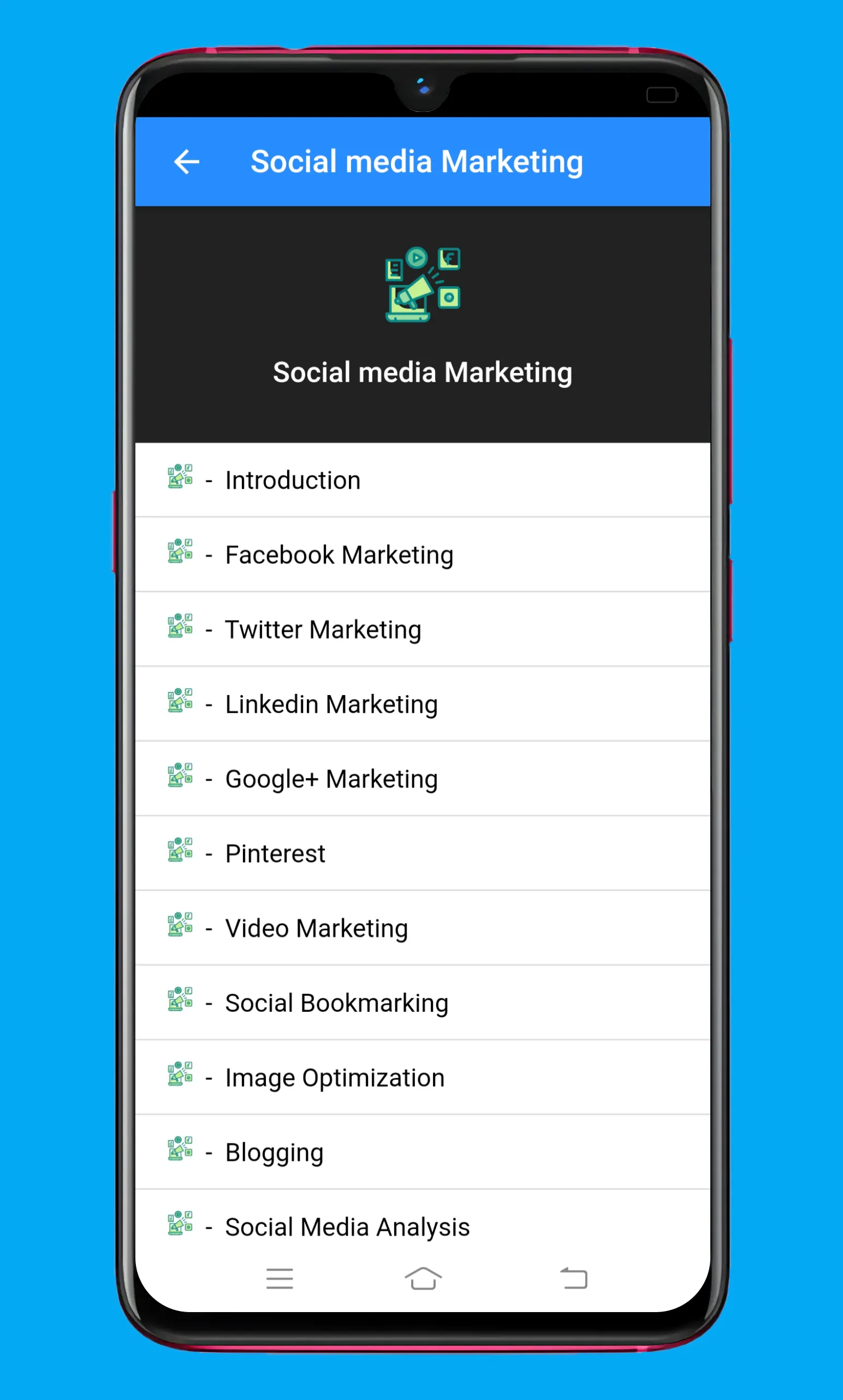 Learn Digital Marketing Guide | Indus Appstore | Screenshot