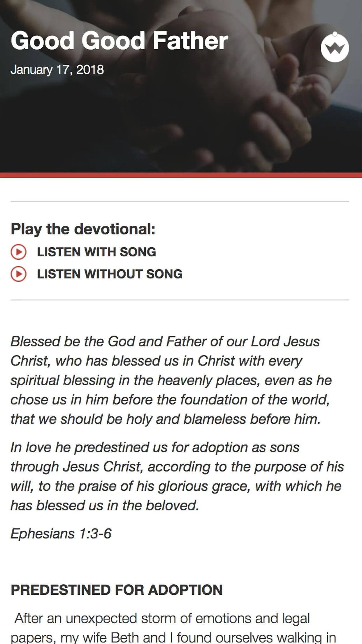 Daily Devo | Indus Appstore | Screenshot