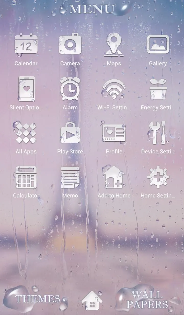 Paris wallpaper Rainy Theme | Indus Appstore | Screenshot