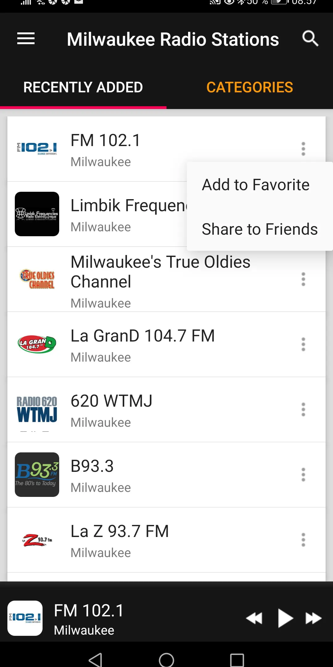 Milwaukee Radio Stations - USA | Indus Appstore | Screenshot