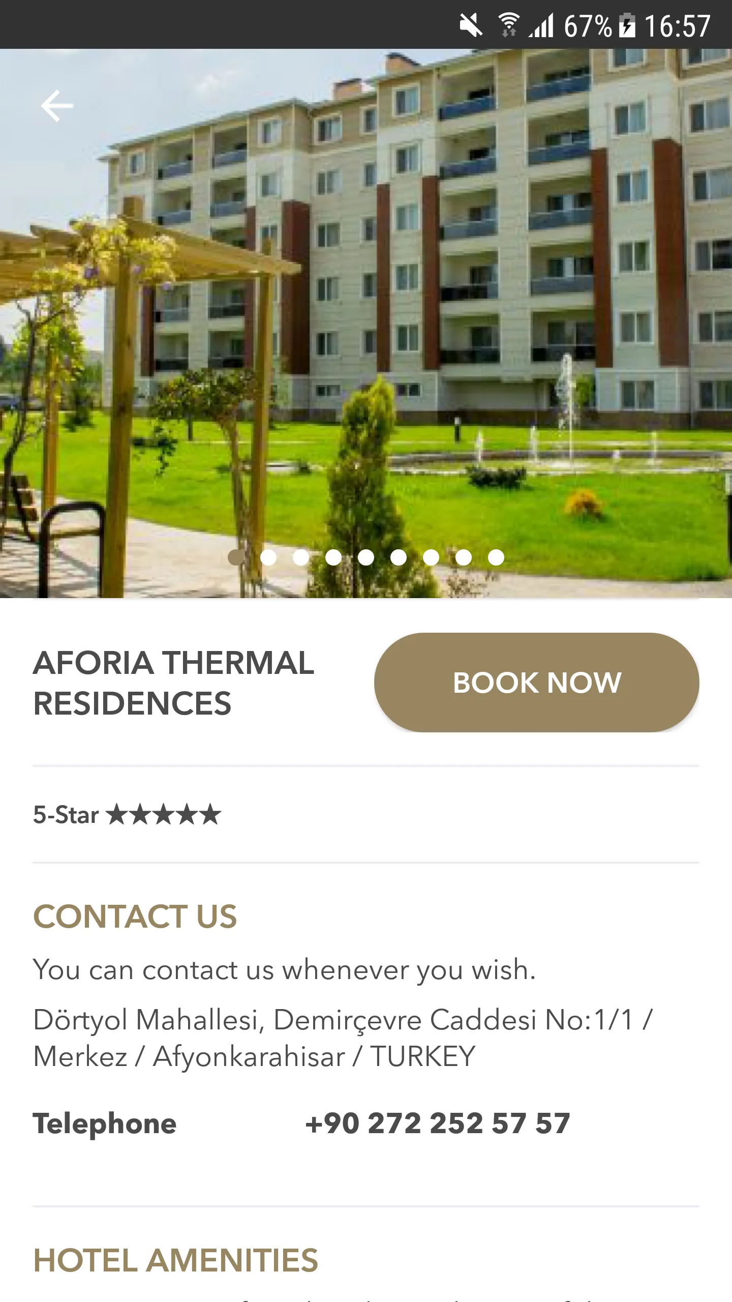 Aforia Thermal Residences | Indus Appstore | Screenshot