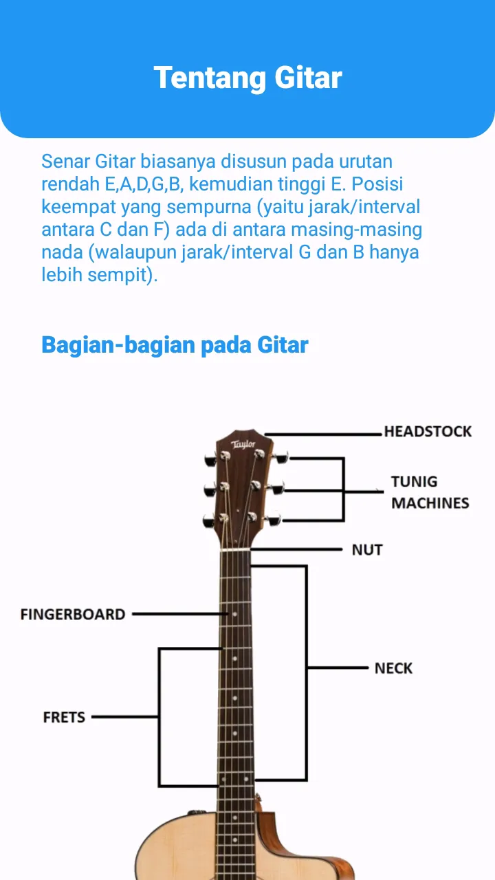 Belajar Kunci Gitar Pemula | Indus Appstore | Screenshot