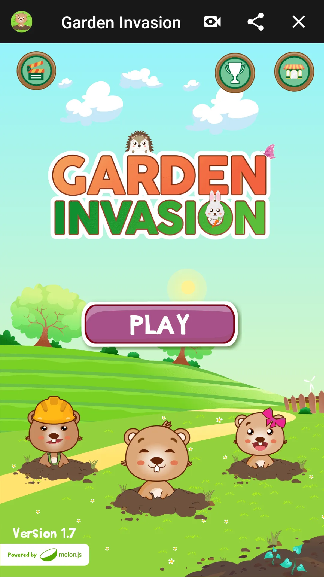 Garden Invasion | Indus Appstore | Screenshot