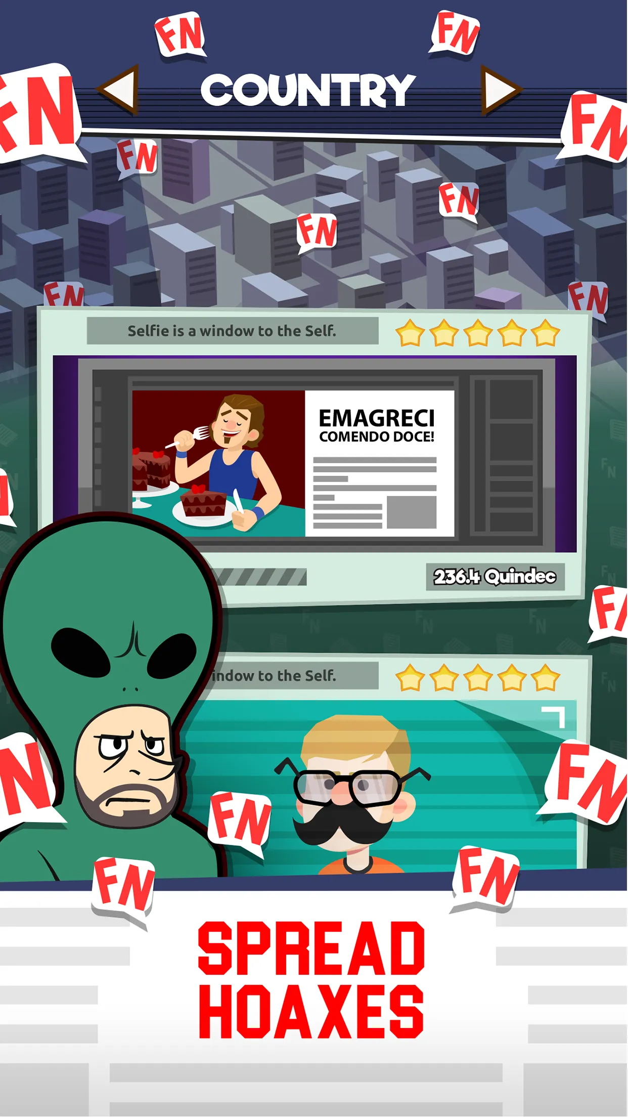 Fake News Inc.: Plague Game | Indus Appstore | Screenshot