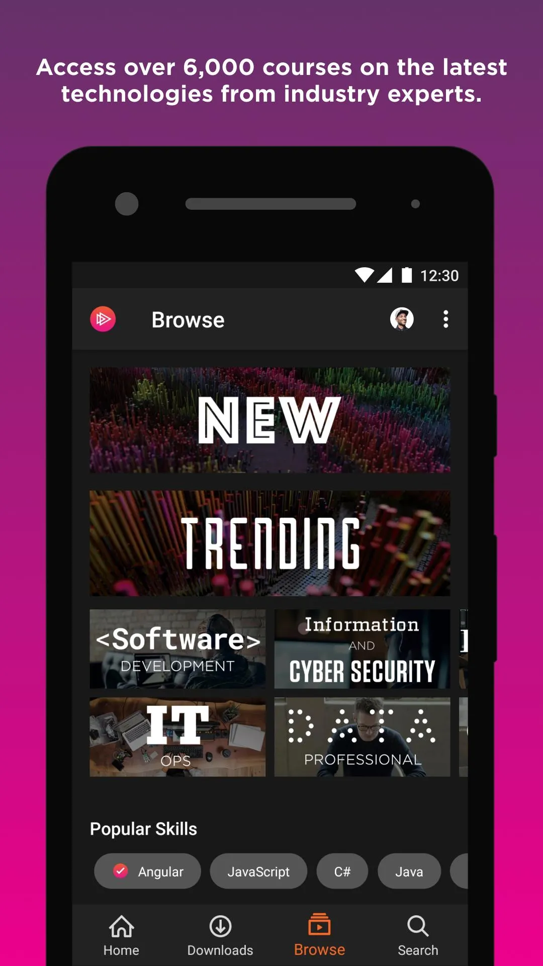 Pluralsight Skills | Indus Appstore | Screenshot