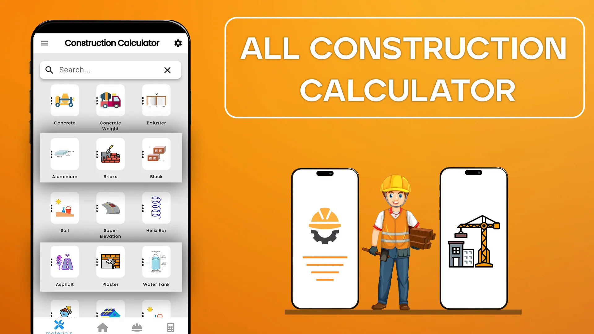 Construction Calculator | Indus Appstore | Screenshot