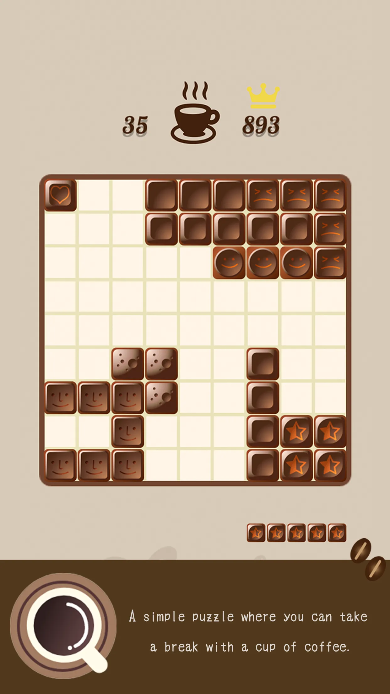 Block Puzzle Chocolate&Puzzle | Indus Appstore | Screenshot