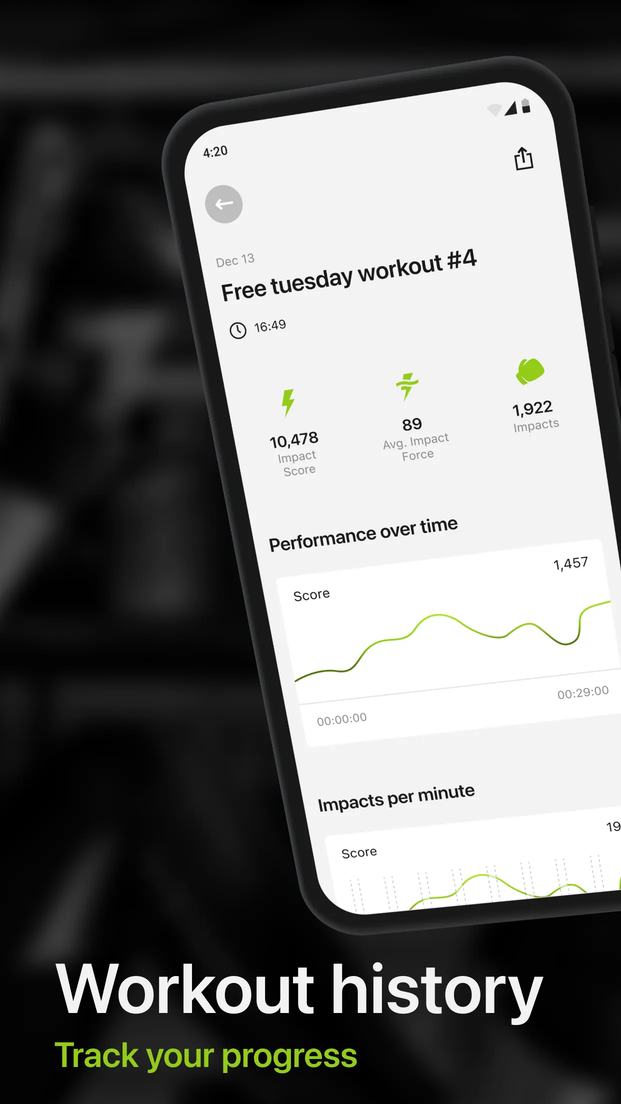 Impact Wrap - Strikes+Calories | Indus Appstore | Screenshot