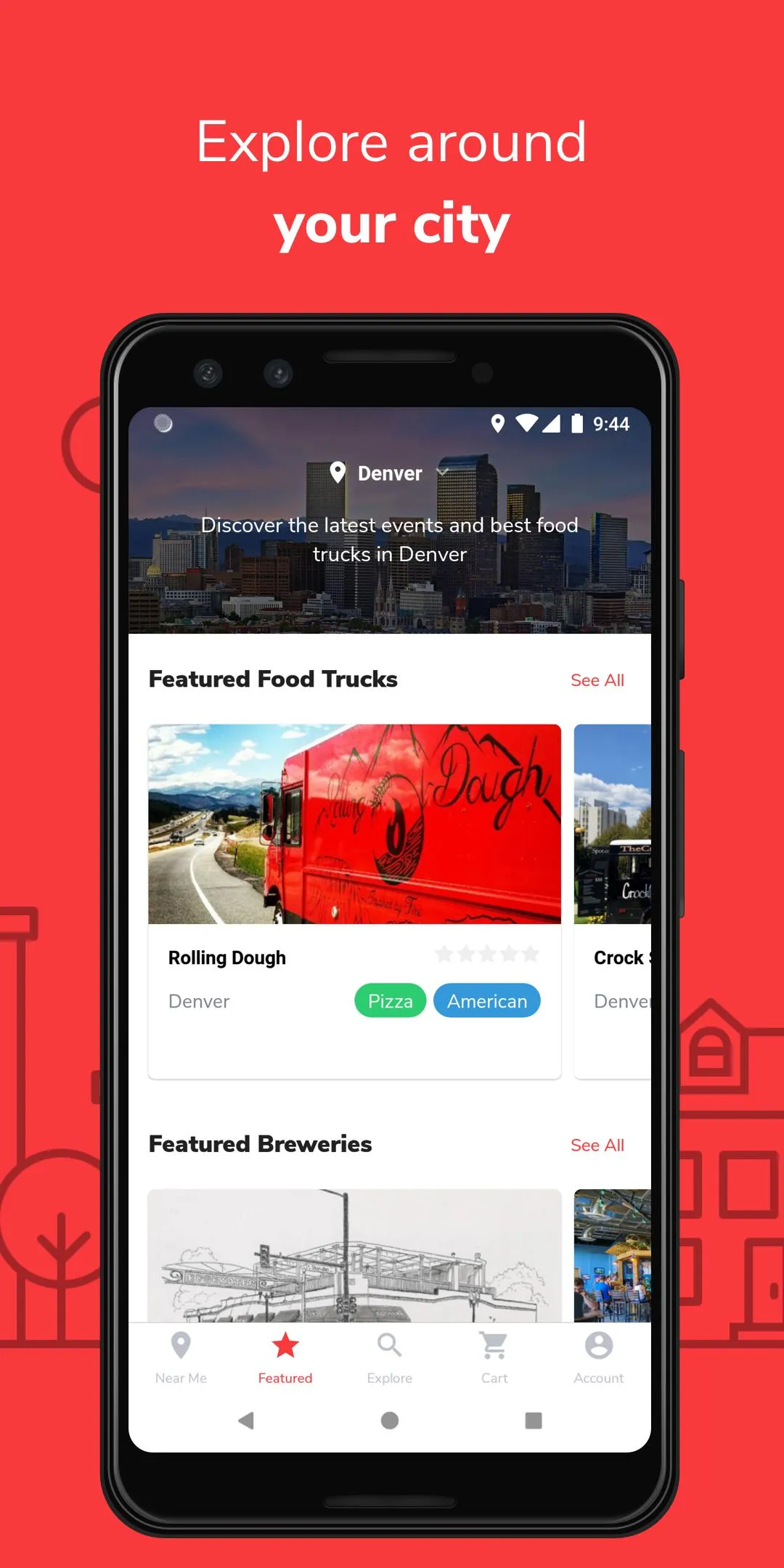 Truckster - Find Food Trucks | Indus Appstore | Screenshot