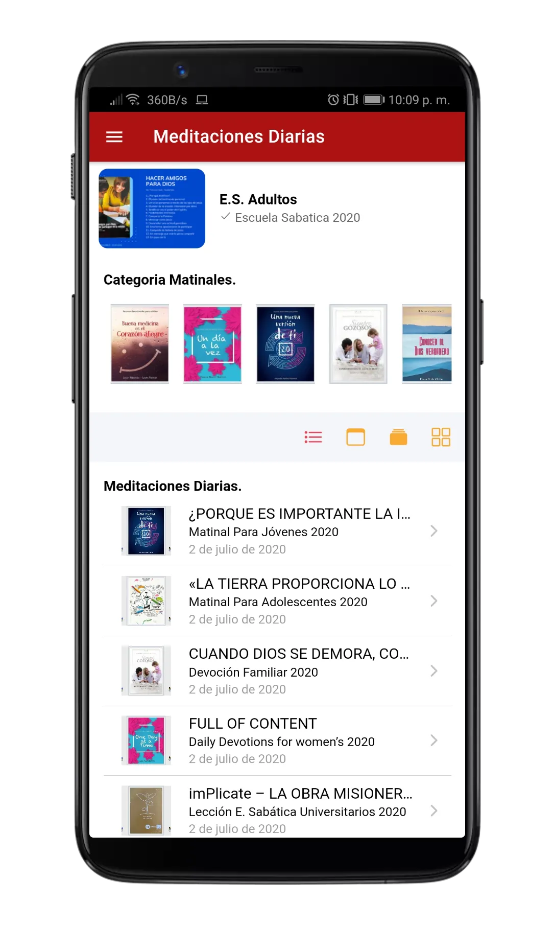 Meditaciones Diarias | Indus Appstore | Screenshot