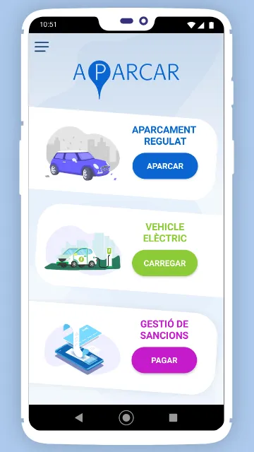 Aparcar App | Indus Appstore | Screenshot